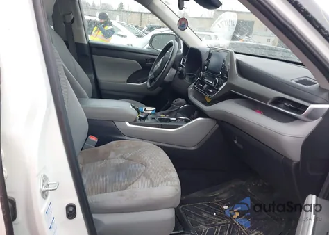 2020 Toyota Highlander L from USA, damaged, VIN 5TDCZRBH6LS513443